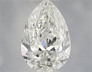 Foto Diamante Natural 0.41 quilates, De pera , Color G, claridad VVS2 y certificado IGI de