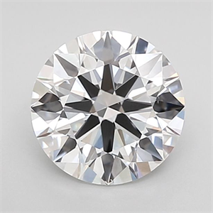 Picture of Lab Grown Diamond 1.50 Carats, Round with Ideal Cut, D Color, VS1 Clarity and Certified by IGI