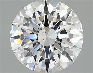 Picture of Lab Grown Diamond 1.97 Carats, Round with Ideal Cut, E Color, SI1 Clarity and Certified by IGI