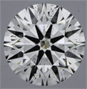 Natural Diamond 0.58 Carats, Round with Excellent Cut, E Color, SI2 Clarity and Certified by GIA