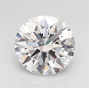 Picture of Lab Grown Diamond 1.00 Carats, Round with Ideal Cut, D Color, VVS1 Clarity and Certified by IGI
