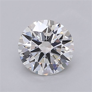Picture of Lab Grown Diamond 1.05 Carats, Round with Ideal Cut, F Color, VVS2 Clarity and Certified by IGI