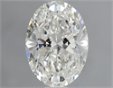 Diamante Natural 0.74 quilates, Ovalado , Color I, claridad VS1 y certificado GIA