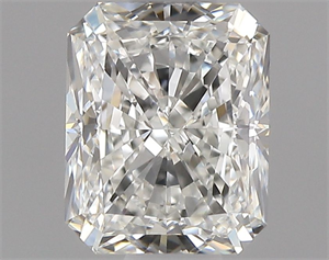 Picture of Natural Diamond 0.70 Carats, Radiant with  Cut, H Color, VVS2 Clarity and Certified by GIA