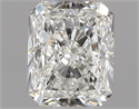 Natural Diamond 0.70 Carats, Radiant with  Cut, H Color, VVS2 Clarity and Certified by GIA