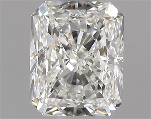 Picture of Natural Diamond 0.70 Carats, Radiant with  Cut, H Color, VVS2 Clarity and Certified by GIA