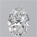 Natural Diamond 1.20 Carats, Oval with  Cut, E Color, SI1 Clarity and Certified by GIA