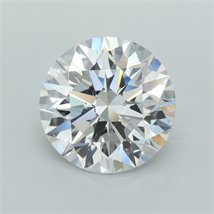 Picture of Lab Grown Diamond 5.02 Carats, Round with Ideal Cut, D Color, FL Clarity and Certified by IGI