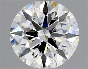Foto Diamante Natural 1.59 quilates, Redondo , Color H, claridad IF y certificado GIA de