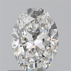 Picture of Natural Diamond 0.50 Carats, Oval with  Cut, F Color, VS1 Clarity and Certified by GIA