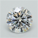 Del inventario de diamantes de laboratorio, 1.07 quilates, Redondo , Color D, claridad VVS1 y certificado IGI