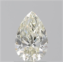 Natural Diamond 1.01 Carats, Pear with  Cut, L Color, VS1 Clarity and Certified by GIA