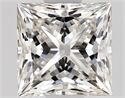 Natural Diamond 0.92 Carats, Princess with  Cut, I Color, VVS2 Clarity and Certified by GIA