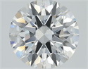 Lab Grown Diamond 1.12 Carats, Round with Excellent Cut, F Color, VVS1 Clarity and Certified by IGI