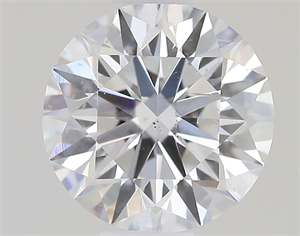 Foto Diamante Natural 0.50 quilates, Redondo , Color E, claridad SI1 y certificado GIA de