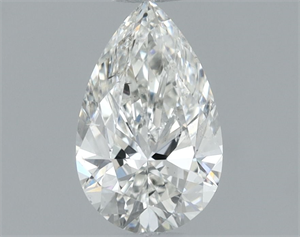 Picture of Natural Diamond 0.49 Carats, Pear with  Cut, G Color, SI1 Clarity and Certified by GIA