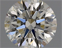 Natural Diamond 0.82 Carats, Round with Excellent Cut, H Color, IF Clarity and Certified by GIA