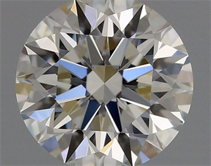 Picture of Natural Diamond 0.82 Carats, Round with Excellent Cut, H Color, IF Clarity and Certified by GIA