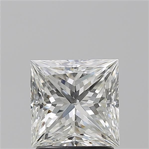 Foto Diamante Natural 1.71 quilates, Princesa , Color I, claridad SI2 y certificado GIA de