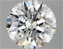 Del inventario de diamantes de laboratorio, 2.12 quilates, Redondo , Color D, claridad VVS2 y certificado IGI
