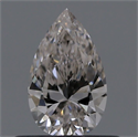 Natural Diamond 0.42 Carats, Pear with  Cut, I Color, VS1 Clarity and Certified by GIA