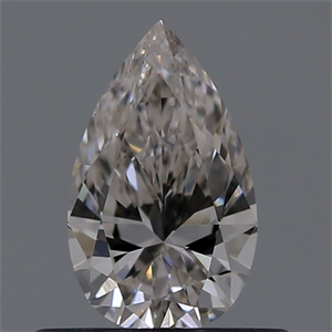 Picture of Natural Diamond 0.42 Carats, Pear with  Cut, I Color, VS1 Clarity and Certified by GIA
