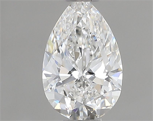 Picture of Natural Diamond 0.51 Carats, Pear with  Cut, G Color, VVS2 Clarity and Certified by GIA