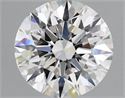 Del inventario de diamantes de laboratorio, 2.09 quilates, Redondo , Color E, claridad VS1 y certificado IGI