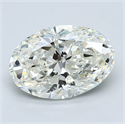 Diamante Natural 2.51 quilates, Ovalado , Color J, claridad VS2 y certificado GIA