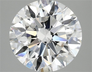 Picture of Lab Grown Diamond 4.04 Carats, Round with Excellent Cut, E Color, VS1 Clarity and Certified by IGI