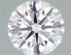 Picture of Lab Grown Diamond 1.07 Carats, Round with Ideal Cut, D Color, VVS2 Clarity and Certified by IGI