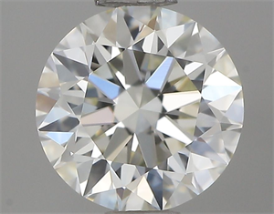 Picture of Natural Diamond 0.74 Carats, Round with Excellent Cut, I Color, VVS1 Clarity and Certified by IGI