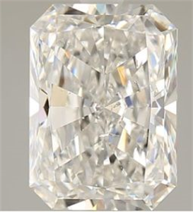 Picture of Natural Diamond 3.02 Carats, Radiant with  Cut, F Color, SI2 Clarity and Certified by GIA