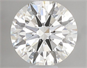 Diamante Natural 0.52 quilates, Redondo , Color H, claridad SI1 y certificado GIA