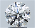 Diamante Natural 1.90 quilates, Redondo , Color H, claridad VVS1 y certificado GIA