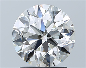 Foto Diamante Natural 1.90 quilates, Redondo , Color H, claridad VVS1 y certificado GIA de