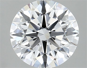 Picture of Lab Grown Diamond 2.08 Carats, Round with Excellent Cut, D Color, IF Clarity and Certified by GIA