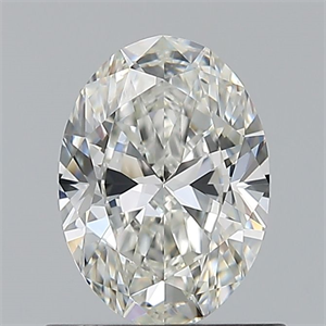 Foto Diamante Natural 0.73 quilates, Ovalado , Color G, claridad VVS1 y certificado GIA de