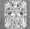 Natural Diamond 3.01 Carats, Radiant with  Cut, I Color, SI1 Clarity and Certified by GIA
