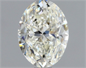 Natural Diamond 1.00 Carats, Oval with  Cut, I Color, VS1 Clarity and Certified by GIA