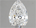 Diamante Natural 1.01 quilates, De pera , Color F, claridad SI2 y certificado GIA