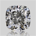 Natural Diamond 0.70 Carats, Cushion with  Cut, F Color, VVS2 Clarity and Certified by IGI