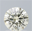 Natural Diamond 0.81 Carats, Round with Excellent Cut, L Color, VVS2 Clarity and Certified by IGI