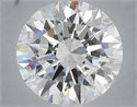 Del inventario de diamantes de laboratorio, 5.02 quilates, Redondo , Color E, claridad VVS2 y certificado IGI