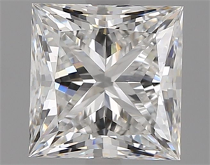 Picture of Natural Diamond 2.05 Carats, Princess with  Cut, F Color, VS1 Clarity and Certified by GIA
