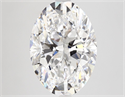 Natural Diamond 4.01 Carats, Oval with  Cut, D Color, FL Clarity and Certified by GIA