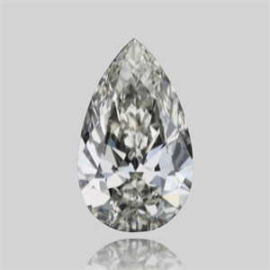 Picture of Natural Diamond 0.30 Carats, Pear with  Cut, J Color, VVS2 Clarity and Certified by GIA