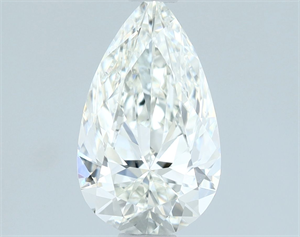Picture of Natural Diamond 0.97 Carats, Pear with  Cut, I Color, VS2 Clarity and Certified by GIA
