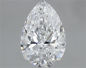 Picture of Natural Diamond 0.70 Carats, Pear with  Cut, D Color, VS2 Clarity and Certified by GIA