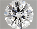 Del inventario de diamantes de laboratorio, 1.52 quilates, Redondo , Color F, claridad VVS2 y certificado IGI